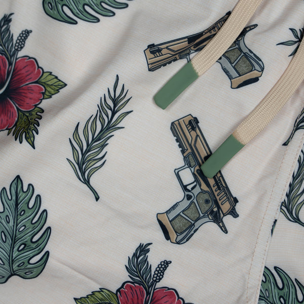 Swim Shorts-Swim Trunks - OAD Tropical - Savage Tacticians