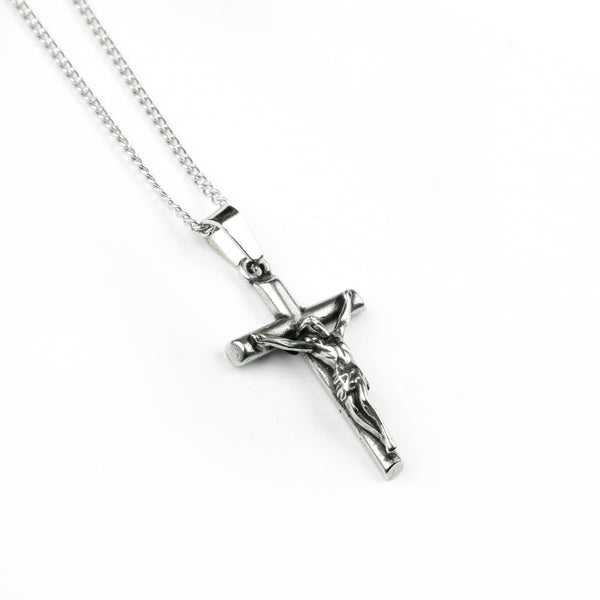 Jewelry-Crucifixion Pendant & Chain - Savage Tacticians