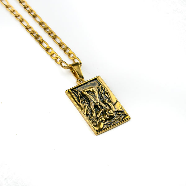 Jewelry-No Retreat Pendant & Chain - Savage Tacticians