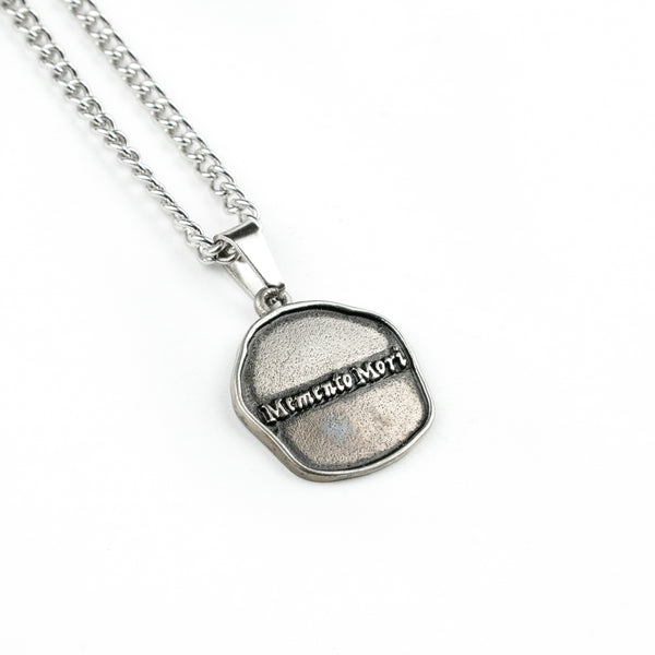 Jewelry-Memento Mori Pendant & Chain - Savage Tacticians