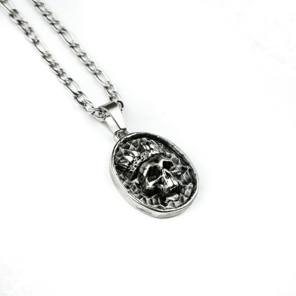 Jewelry-No Kings, No Master Pendant & Chain - Savage Tacticians