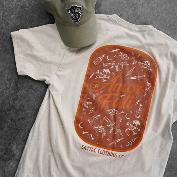 Graphic Tee-Amor Fati - Savage Tacticians