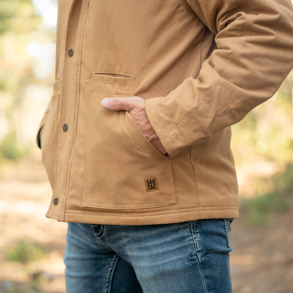 Resolute Concealed Carry Jacket - Brown