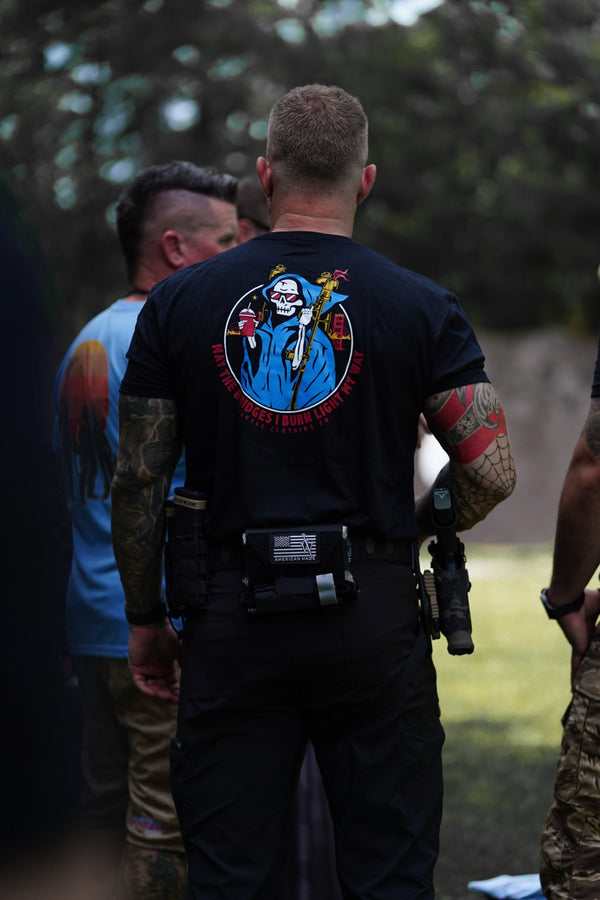 Graphic Tee-Zippo Man - Savage Tacticians