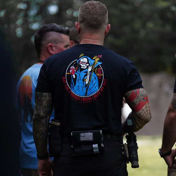 Graphic Tee-Zippo Man - Savage Tacticians