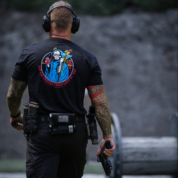 Graphic Tee-Zippo Man - Savage Tacticians