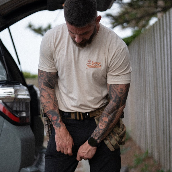 Graphic Tee-Amor Fati - Savage Tacticians