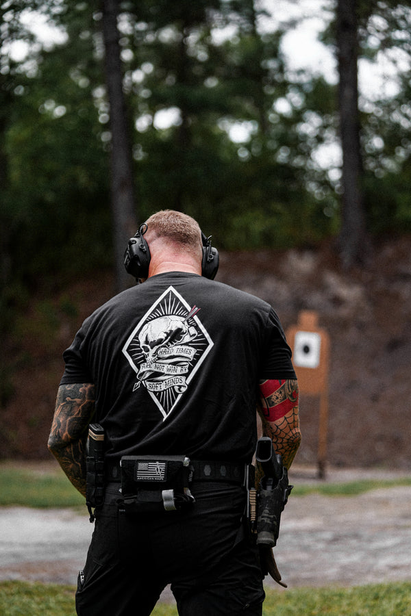 Graphic Tee-Hard Times - Savage Tacticians