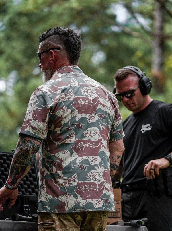 Button-Ups-Brushstroke Button-up - Savage Tacticians