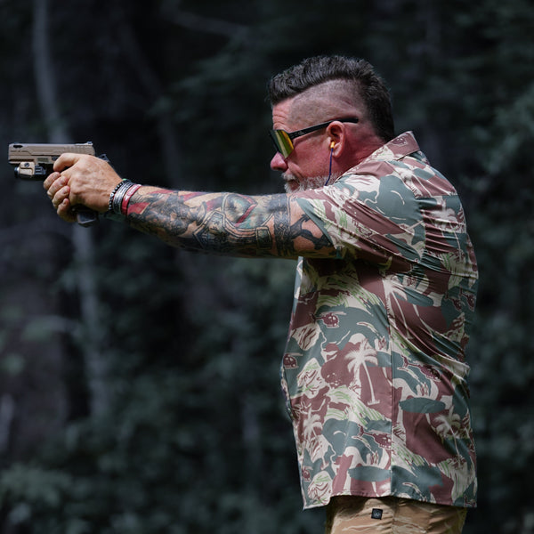 Button-Ups-Brushstroke Button-up - Savage Tacticians