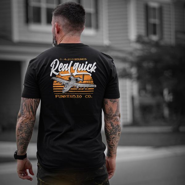 Graphic Tee-Real Quick - Savage Tacticians