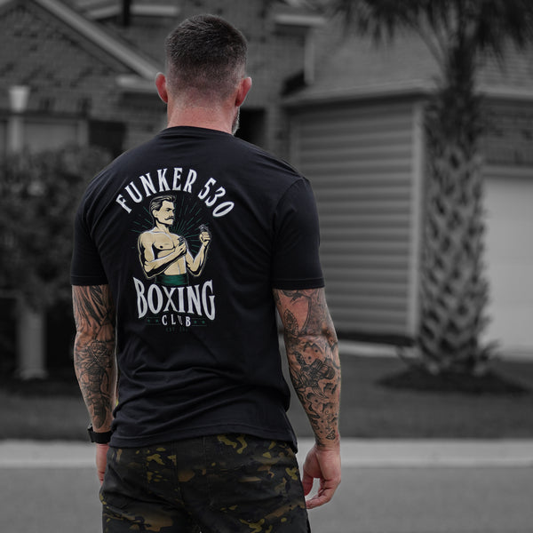 Graphic Tee-Boxing Club - Savage Tacticians