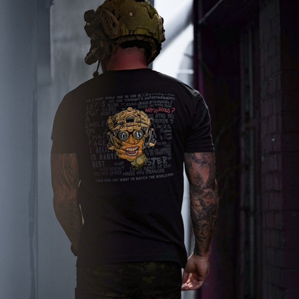 Graphic Tee-Agent Of Chaos - Savage Tacticians