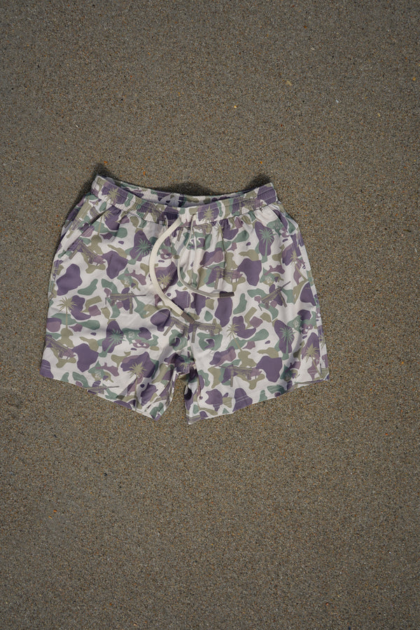 Swim Shorts-Swim Trunks - Tropical Frogskin - Savage Tacticians