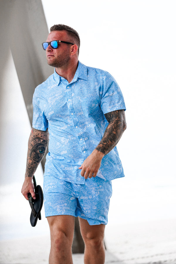 Button-Ups-Slaycation Button-up - Savage Tacticians