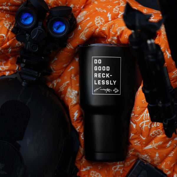 Drinkware-Recklessly 30 oz Tumbler - Savage Tacticians