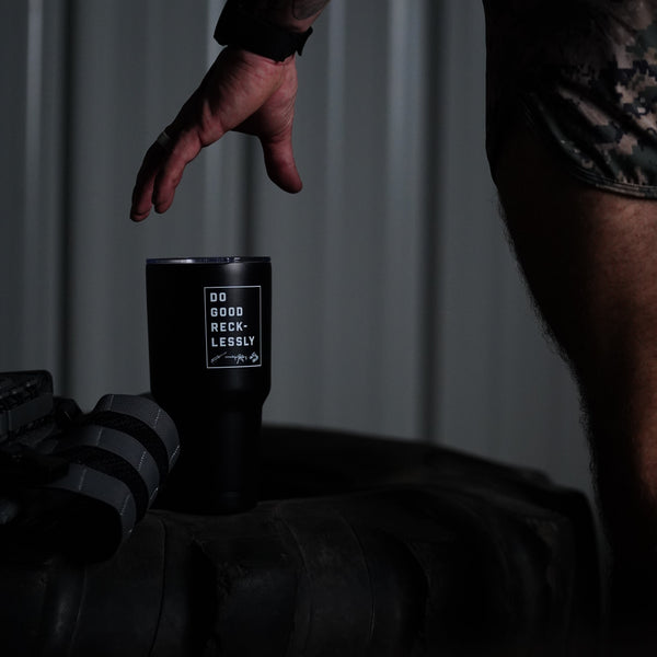 Drinkware-Recklessly 30 oz Tumbler - Savage Tacticians