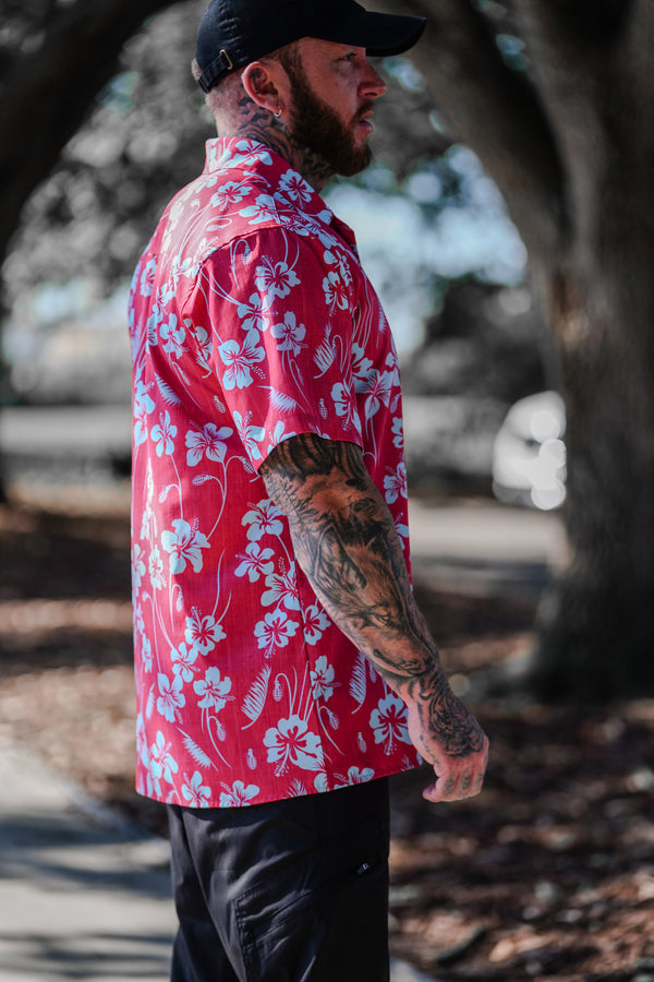 Button-Ups-MK2 Floral Button-up - Savage Tacticians