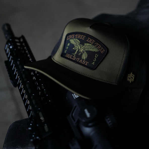 Headwear-Live Free Hat - OD Green - Savage Tacticians