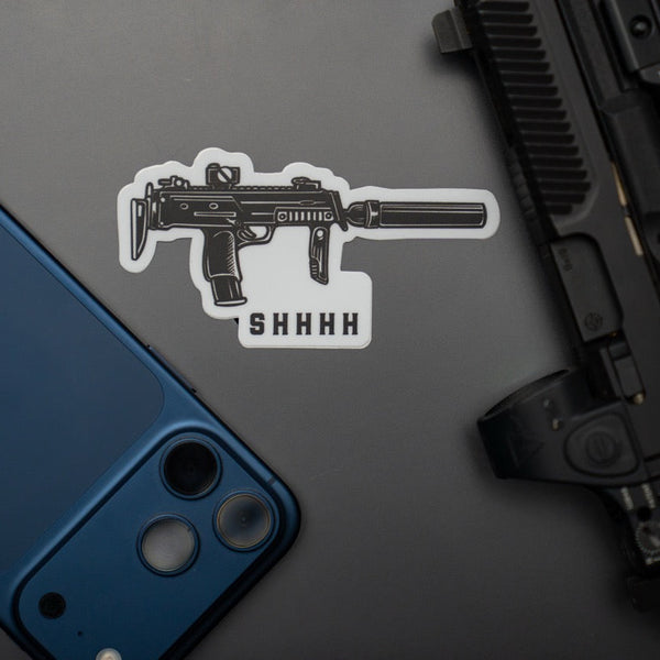 Shhhh Sticker