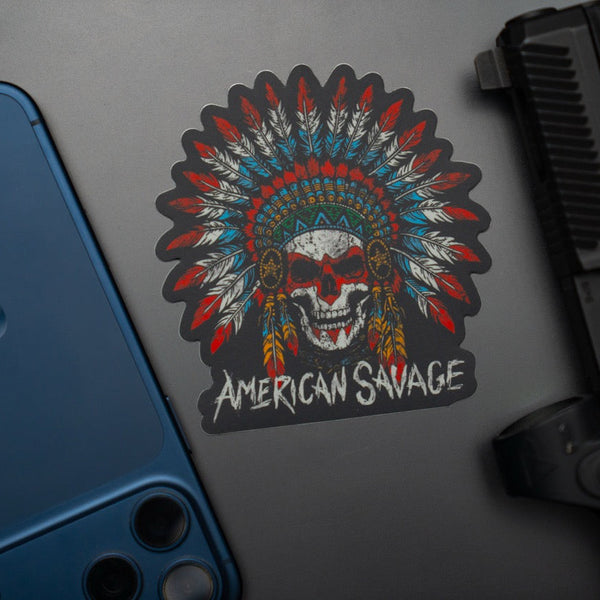 American Savage Sticker