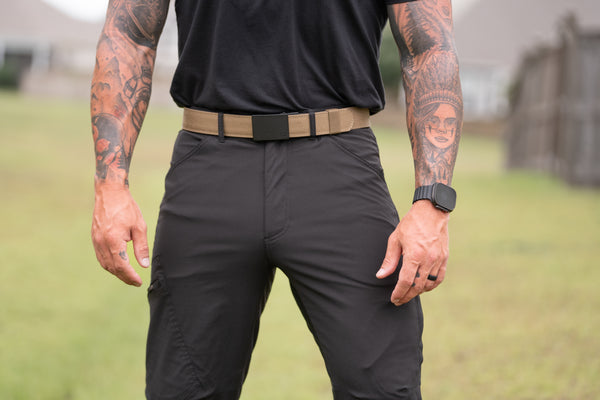 Belts-EDC Ratchet Belt - Coyote Brown - Savage Tacticians