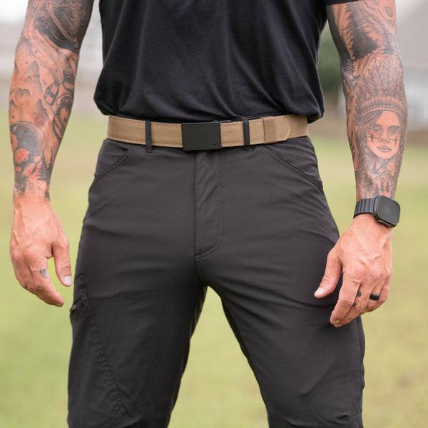 Belts-EDC Ratchet Belt - Coyote Brown - Savage Tacticians