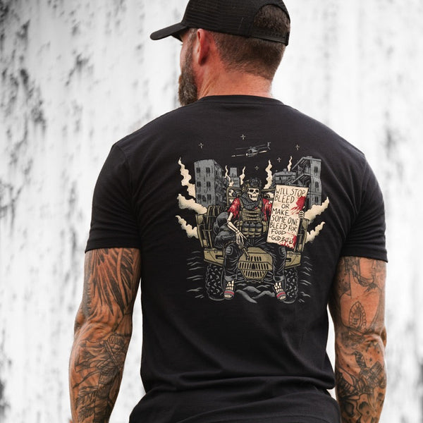 Graphic Tee-Mercenary - Savage Tacticians
