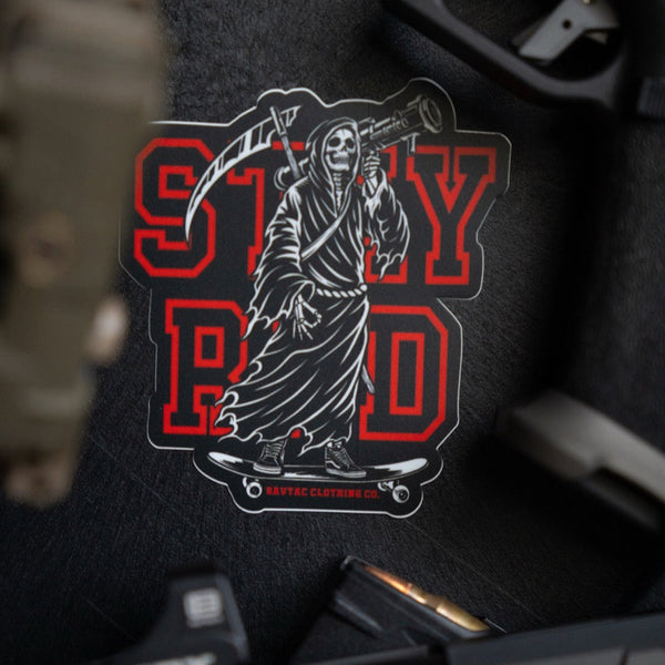 Stickers-Stay Rad Sticker - Savage Tacticians