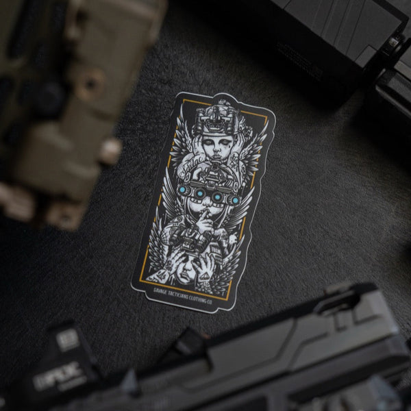 Stickers-Proverbial Maxim Sticker - Savage Tacticians