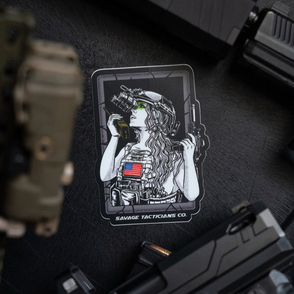 Stickers-Danger Close Sticker - Savage Tacticians