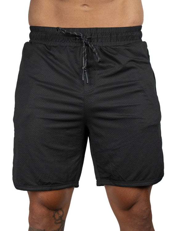 Gym Shorts Men-2i1 Lite Gym Shorts - 7 Inch - Savage Tacticians