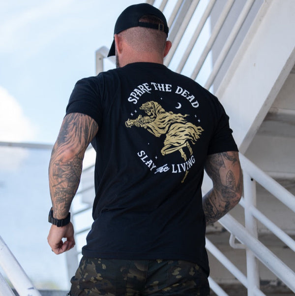 Graphic Tee-Spare the Dead - Savage Tacticians