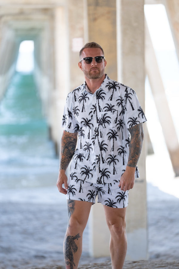 Button-Ups-RPGs and Palm Trees Button-up - Savage Tacticians