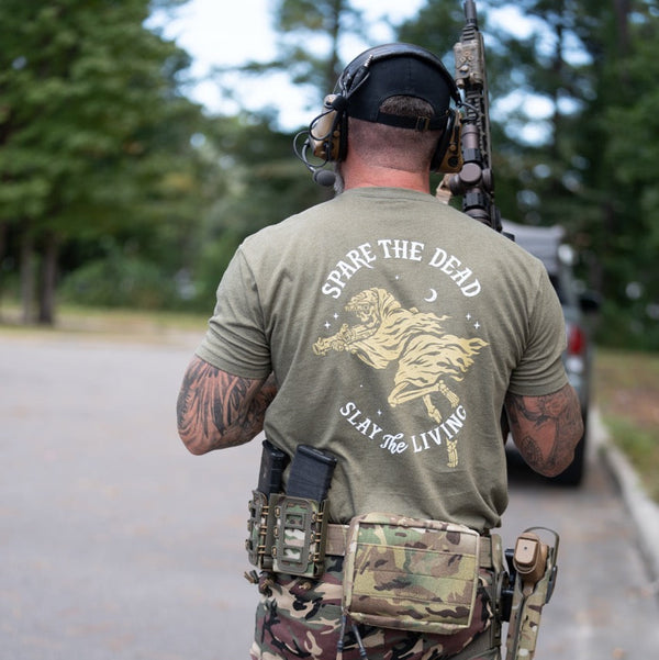 Graphic Tee-Spare the Dead - Savage Tacticians