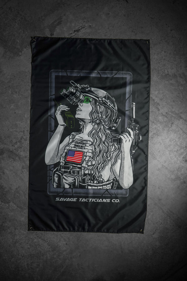 Banners-Danger Close Banner - Savage Tacticians