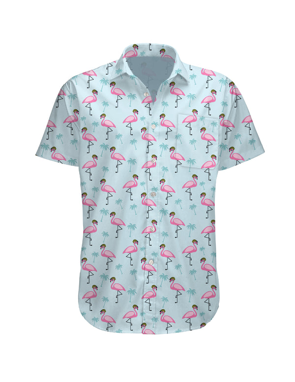 Button-Ups-Flamingo Team Six Button-up - Savage Tacticians