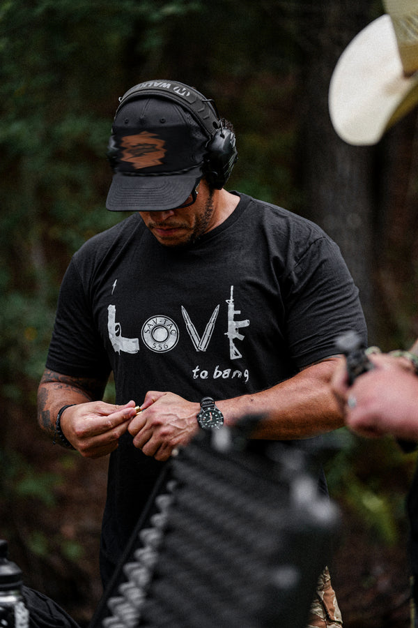 Graphic Tee-Love to Bang - Savage Tacticians