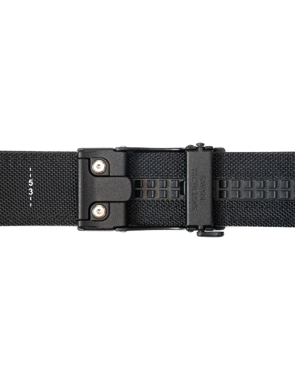Belts-EDC Ratchet Belt - STMC Black - Savage Tacticians