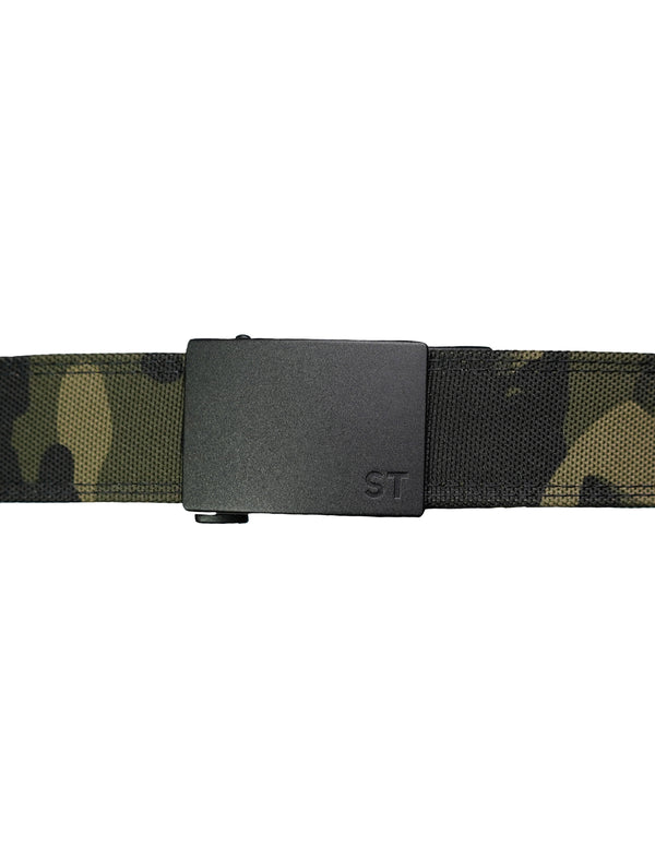 Belts-EDC Ratchet Belt - STMC Black - Savage Tacticians