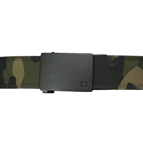Belts-EDC Ratchet Belt - STMC Black - Savage Tacticians