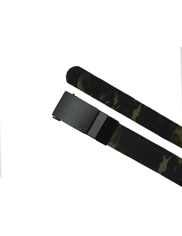 Belts-EDC Ratchet Belt - STMC Black - Savage Tacticians