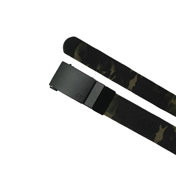 Belts-EDC Ratchet Belt - STMC Black - Savage Tacticians