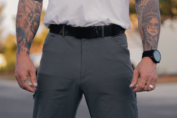 Belts-EDC Ratchet Belt - STMC Black - Savage Tacticians