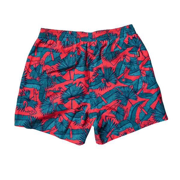 Swim Shorts-Swim Trunks - AK Tropical - Savage Tacticians