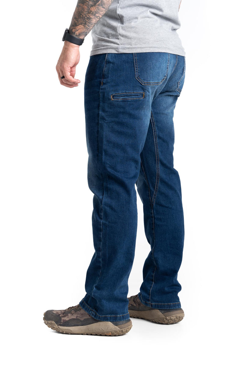 流行 Knee Switch Denim Marine Pants（ls11203P） デニム/ジーンズ