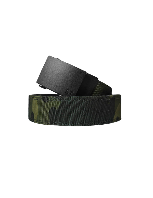 Belts-EDC Ratchet Belt - STMC Black - Savage Tacticians