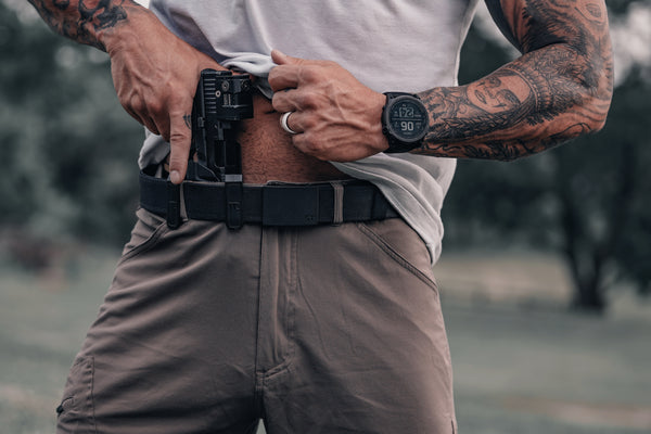 Belts-EDC Ratchet Belt - Black - Savage Tacticians