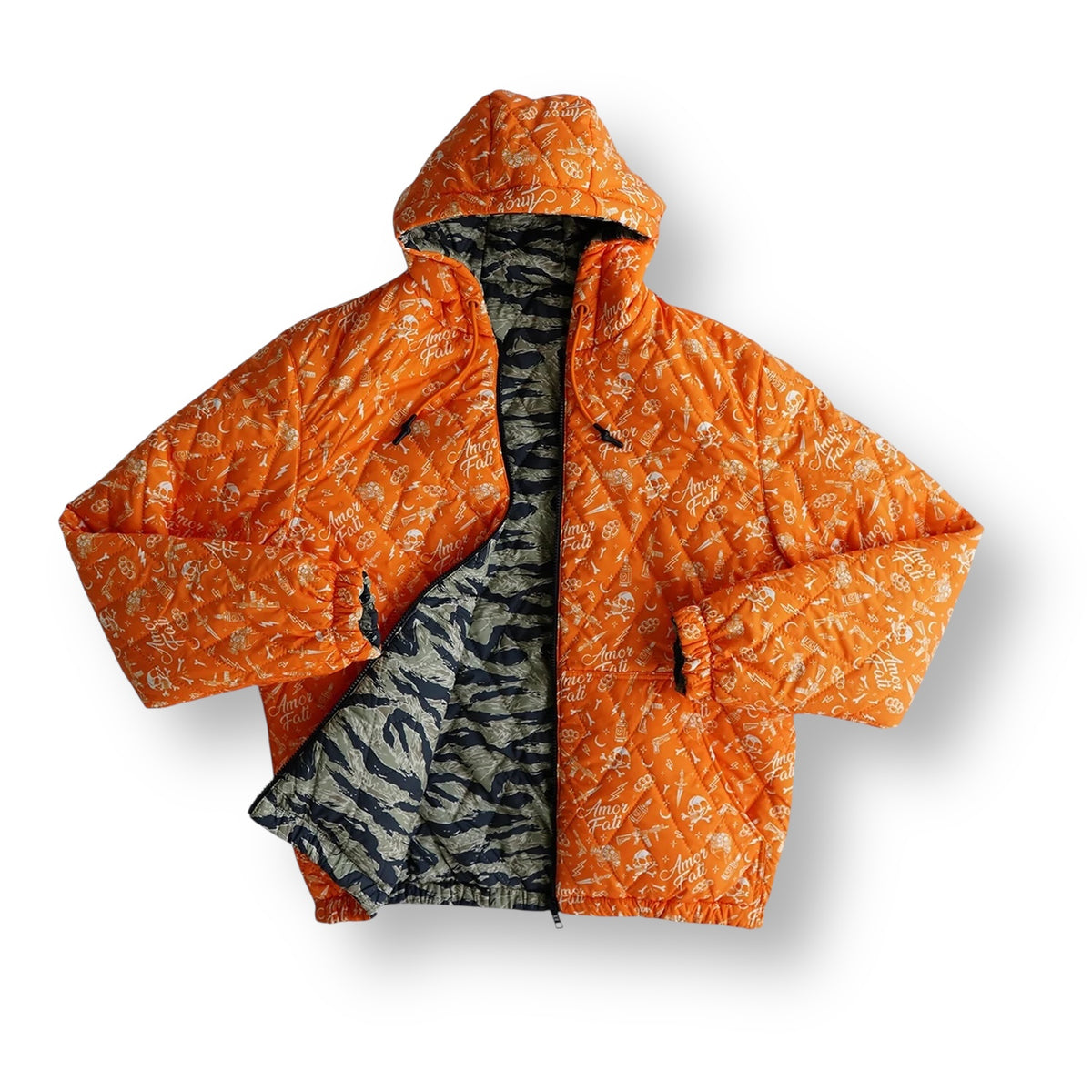 Tiger Stripe Camo Reversible Woobie Hoodie – Savage Tacticians