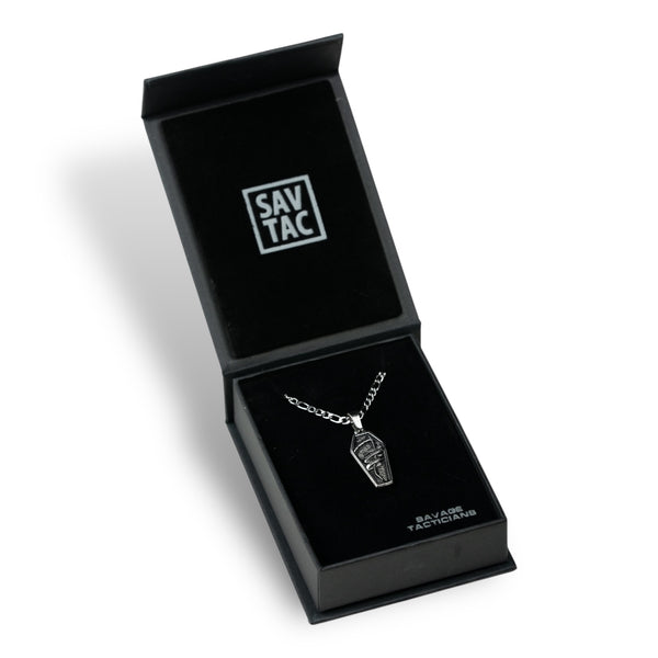 Fear Not Death Pendant & Chain